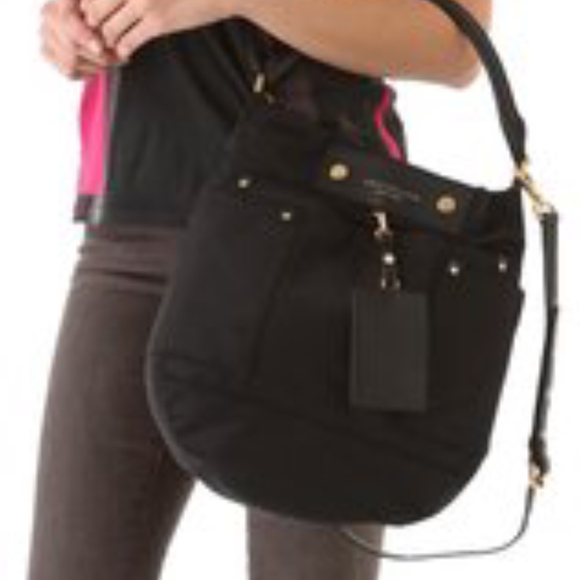 MARC JACOBS PREPPY BLACK HOBO BAG - Picture 5 of 6